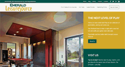 Desktop Screenshot of emeraldleisuresource.com